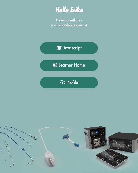 Screenshot Osypka Learner Mobile